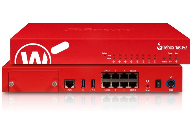 WatchGuard Firebox T85 med 3 års Total Security Suite